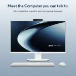 ASUS All-in-One PC V440VAB-KBC3002WS – Core 3 100U, 8GB DDR5, 512GB SSD, 23.8" FHD AIO