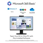 ASUS All-in-One PC V440VA-KBC5002WS – Core 5 210H, 16GB DDR5, 512GB SSD, 23.8" FHD AIO
