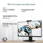ASUS All-in-One PC V440VA-KBC5002WS – Core 5 210H, 16GB DDR5, 512GB SSD, 23.8" FHD AIO