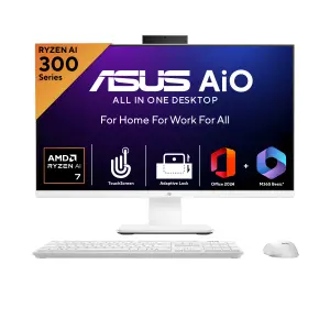 ASUS All-in-One PC VM670KA-WPF004WS – Ryzen AI 7 350, 16GB DDR5, 1TB SSD, 27" FHD Touch AIO
