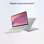ASUS Chromebook CX1505CTA-S70293 Laptop – Intel N50, 8GB LPDDR5 RAM, 128GB eMMC, 15.6-inch Full HD Display, ChromeOS, Pure Grey Laptop