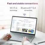 ASUS Chromebook CX1505CTA-S70293 Laptop – Intel N50, 8GB LPDDR5 RAM, 128GB eMMC, 15.6-inch Full HD Display, ChromeOS, Pure Grey Laptop