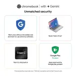 ASUS Chromebook CX1505CTA-S70293 Laptop – Intel N50, 8GB LPDDR5 RAM, 128GB eMMC, 15.6-inch Full HD Display, ChromeOS, Pure Grey Laptop