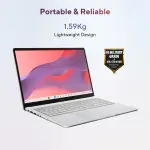 ASUS Chromebook CX1505CTA-S70293 Laptop – Intel N50, 8GB LPDDR5 RAM, 128GB eMMC, 15.6-inch Full HD Display, ChromeOS, Pure Grey Laptop