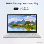 ASUS Chromebook CX1505CTA-S70293 Laptop – Intel N50, 8GB LPDDR5 RAM, 128GB eMMC, 15.6-inch Full HD Display, ChromeOS, Pure Grey Laptop