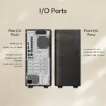 ASUS ExpertCenter V501MV-03100U012WS Desktop PC – Intel Core 3 100U, 8GB DDR5 RAM, 512GB PCIe 4.0 SSD, Windows 11 Home, Office + Microsoft 365
