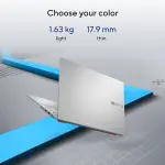 ASUS Vivobook Go 15 E1504FA-BQ2111WS Laptop, AMD Ryzen 3 30, 8GB LPDDR5 RAM, 512GB PCIe 3.0 SSD, 15.6-inch FHD Display, Windows 11 Home, Cool Silver Laptop