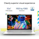 ASUS Vivobook 15 E1504FA-BQ2113WS Laptop – AMD Ryzen 5 40, 16GB DDR5 RAM, 512GB SSD, 15.6-inch FHD Display, Windows 11 Home, Cool Silver Laptop