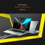 ASUS Vivobook Go 15 E1504FA-BQ2117WS Laptop, AMD Ryzen 3 30, 8GB LPDDR5 RAM, 512GB PCIe 3.0 SSD, 15.6-inch FHD Display, Windows 11 Home, Grey Green Laptop