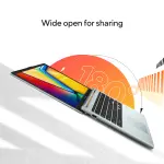 ASUS Vivobook Go 15 E1504FA-BQ2117WS Laptop, AMD Ryzen 3 30, 8GB LPDDR5 RAM, 512GB PCIe 3.0 SSD, 15.6-inch FHD Display, Windows 11 Home, Grey Green Laptop