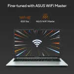 ASUS Vivobook Go 15 E1504FA-BQ2117WS Laptop, AMD Ryzen 3 30, 8GB LPDDR5 RAM, 512GB PCIe 3.0 SSD, 15.6-inch FHD Display, Windows 11 Home, Grey Green Laptop