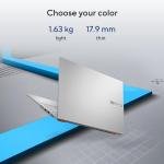 ASUS Vivobook Go 15 E1504FA-IN5293WS Laptop – AMD Ryzen 5 40, 8GB DDR5 RAM, 512GB SSD, 15.6-inch FHD Display, Windows 11 Home, Cool Silver Laptop