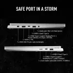 ASUS TUF Gaming A14 FA401EA-RG019WS Laptop – AMD Ryzen AI Max+ 392, 32GB LPDDR5X RAM, 1TB SSD, 14-inch 165Hz Display, Moonlight White