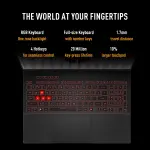 ASUS TUF Gaming A16 FA608UHI-TU238WS Laptop – AMD Ryzen 7 260, RTX 5050 8GB Graphics, 16GB DDR5 RAM, 512GB SSD, 16-inch 144Hz Display