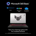 ASUS TUF Gaming A16 FA608UMI-TU288WS Laptop, AMD Ryzen 7 260, NVIDIA GeForce RTX 5060 8GB, 16GB DDR5 RAM, 512GB SSD, 16-inch FHD+ 144Hz Display, Windows 11 Home Laptop