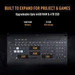 ASUS TUF Gaming F16 FX607VJR-TU325WS Laptop – Intel Core 5 205H, NVIDIA RTX 3050 6GB Graphics, 16GB DDR5 RAM, 512GB SSD, 16-inch 144Hz Display