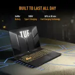 ASUS TUF Gaming F16 FX607VJR-TU325WS Laptop – Intel Core 5 205H, NVIDIA RTX 3050 6GB Graphics, 16GB DDR5 RAM, 512GB SSD, 16-inch 144Hz Display