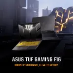 ASUS TUF Gaming F16 FX607VJR-TU325WS Laptop – Intel Core 5 205H, NVIDIA RTX 3050 6GB Graphics, 16GB DDR5 RAM, 512GB SSD, 16-inch 144Hz Display