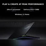 ASUS ROG Strix G16 G615LW-TS356WS Gaming Laptop – Intel Core Ultra 9, RTX 5080 16GB Graphics, 32GB DDR5 RAM, 1TB SSD, 16-inch 300Hz Display