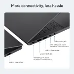 ASUS Vivobook S 14 S3407AA-SF058WS Laptop – Intel Core Ultra 5 325, 16GB DDR5 RAM, 512GB SSD, 14-inch OLED WUXGA Display, Windows 11 Home, Matte Gray
