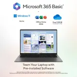 ASUS Vivobook S 16 S3607AA-SH086WS Laptop – Intel Core Ultra 5 325, 16GB DDR5 RAM, 512GB SSD, 16-inch OLED WUXGA Display, Windows 11 Home, Matte Gray