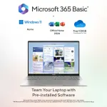 ASUS Vivobook S 16 S3607AA-SH087WS Laptop – Intel Core Ultra 5 325, 16GB DDR5 RAM, 512GB SSD, 16-inch OLED WUXGA Display, Windows 11 Home, Cool Silver Laptop