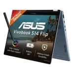 ASUS Vivobook Flip TP5408QA-U2093WS – Snapdragon X X1P26100, 8GB DDR5, 512GB SSD, 14" OLED Touch Laptop