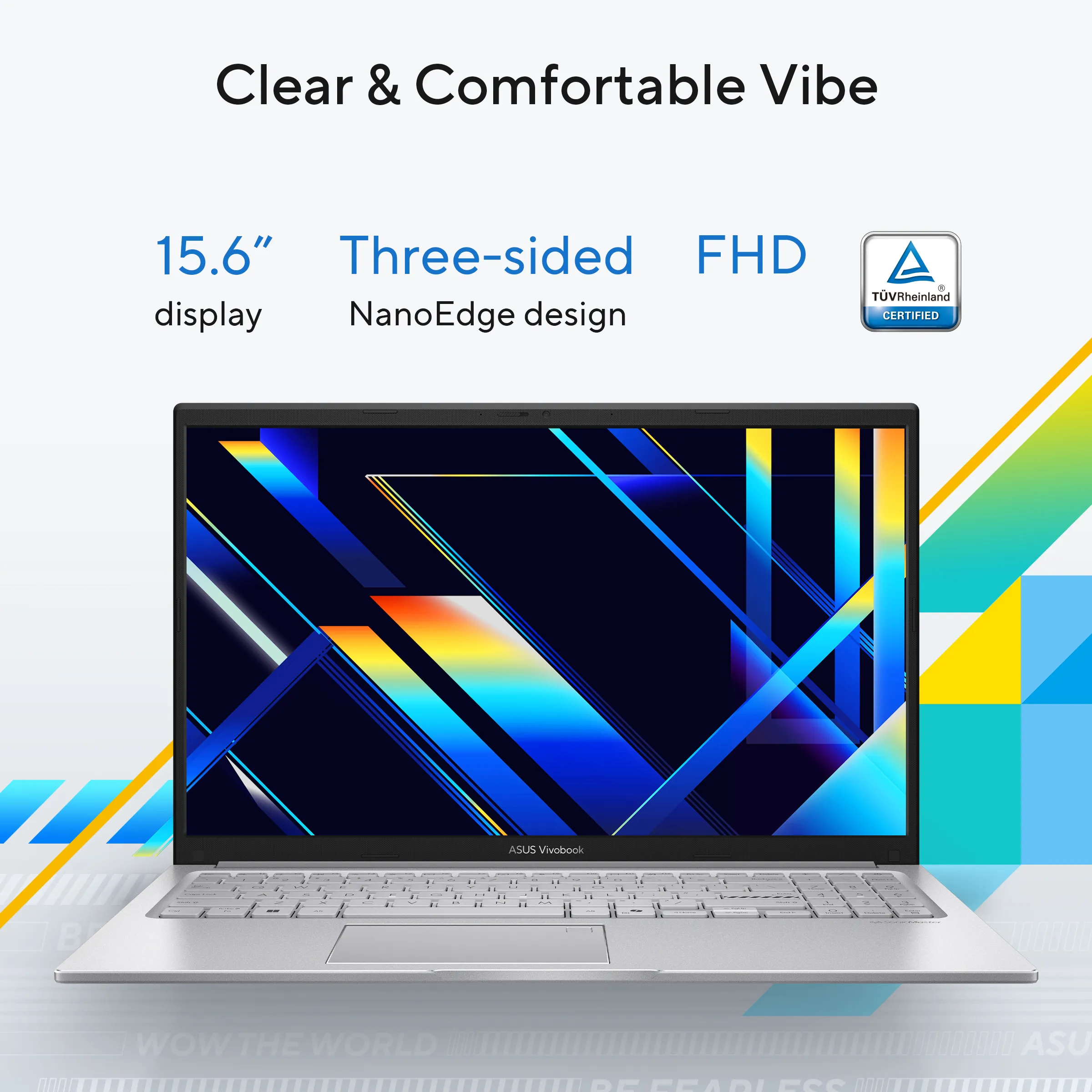ASUS Vivobook 15 X1504MA-BQ125WS Laptop, Intel Core Processor, 15.6-inch FHD Display, Lightweight Student Laptop