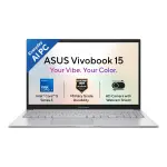ASUS Vivobook 15 X1504MA-BQ832WS Laptop, Intel Core 5 315, 8GB DDR5 RAM, 512GB PCIe 4.0 SSD, 15.6-inch FHD Display, Windows 11 Home, Cool Silver