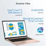ASUS Vivobook 15 X1504MA-BQ907WS – Core 3 304, 8GB, 256GB SSD Laptop
