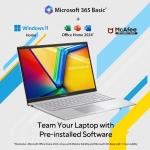 ASUS Vivobook 15 X1504VAP-BQ1321WS – Core 3 100U, 8GB, 512GB SSD Laptop