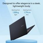 ASUS Vivobook 16 X1607CA-MB349WS Laptop – Intel Core Ultra 5 225H, 16GB DDR5 RAM, 512GB PCIe 4.0 SSD, 16-inch WUXGA Display, Windows 11 Home, Quiet Blue Laptop