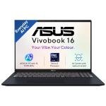 ASUS Vivobook 16 X1607CA-MB349WS Laptop – Intel Core Ultra 5 225H, 16GB DDR5 RAM, 512GB PCIe 4.0 SSD, 16-inch WUXGA Display, Windows 11 Home, Quiet Blue Laptop