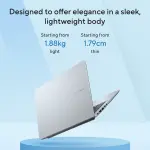 ASUS Vivobook 16 X1607CA-MB350WS Laptop – Intel Core Ultra 5 225H, 16GB DDR5 RAM, 512GB PCIe 4.0 SSD, 16-inch WUXGA Display, Windows 11 Home, Cool Silver Laptop
