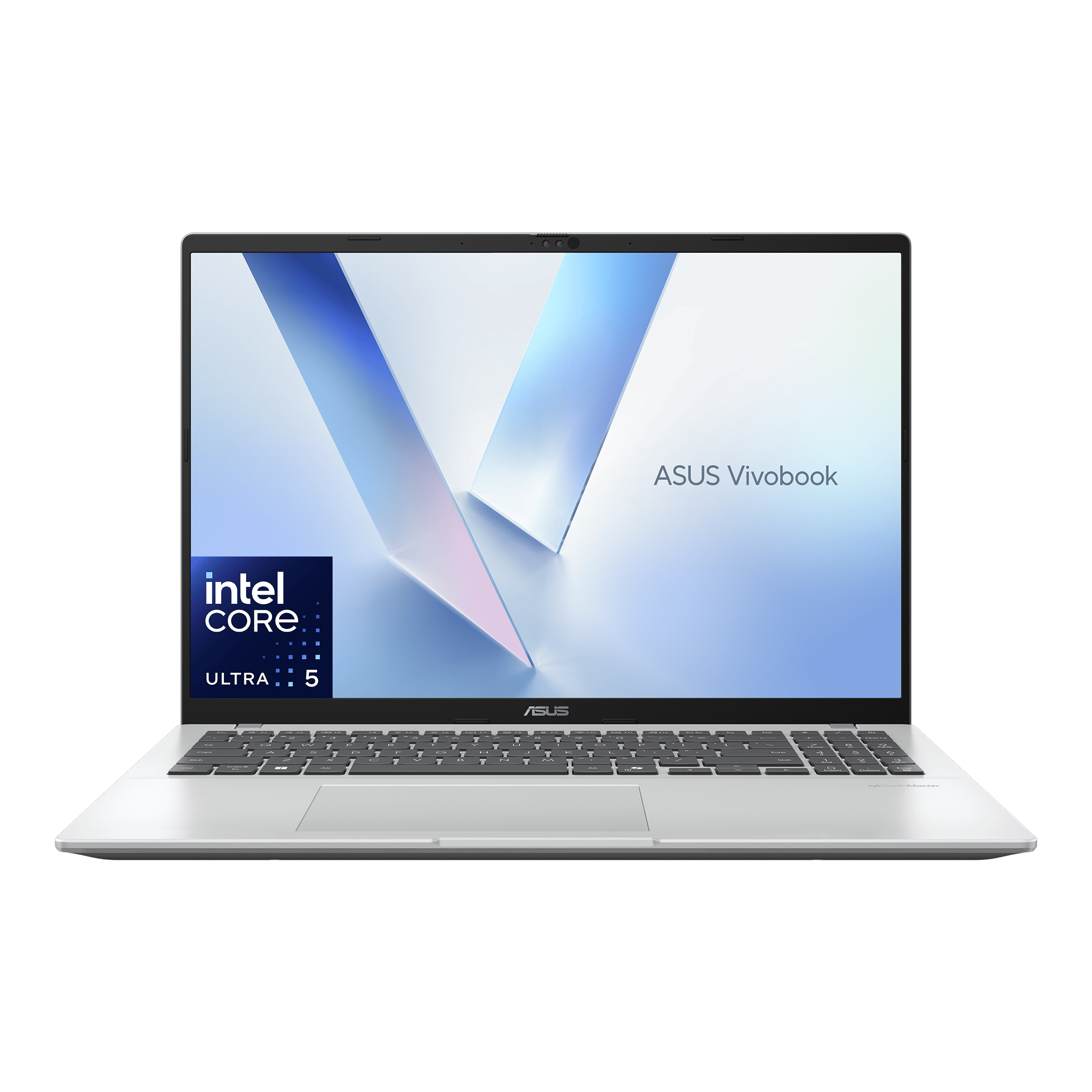 ASUS Vivobook 16 X1607CA-MB350WS Laptop – Intel Core Ultra 5 225H, 16GB DDR5 RAM, 512GB PCIe 4.0 SSD, 16-inch WUXGA Display, Windows 11 Home, Cool Silver Laptop