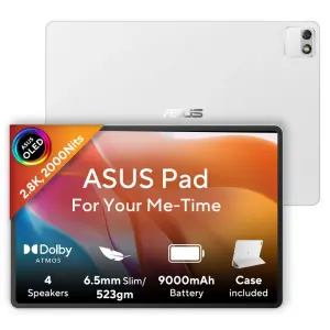 ASUS Pad T3201 12.2" 2.8K 144Hz OLED Tablet – 8GB/256GB
