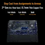 ASUS TUF Gaming F16 FX608JMI-TU251WS Laptop – Intel Core i7-14650HX, NVIDIA RTX 5060 8GB Graphics, 16GB DDR5 RAM, 1TB SSD, 16-inch 144Hz Display