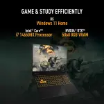 ASUS TUF Gaming F16 FX610JM-TU105WS Laptop – Intel Core i7-14650HX, NVIDIA RTX 5060 8GB Graphics, 16GB DDR5 RAM, 512GB SSD, 16-inch 144Hz Display