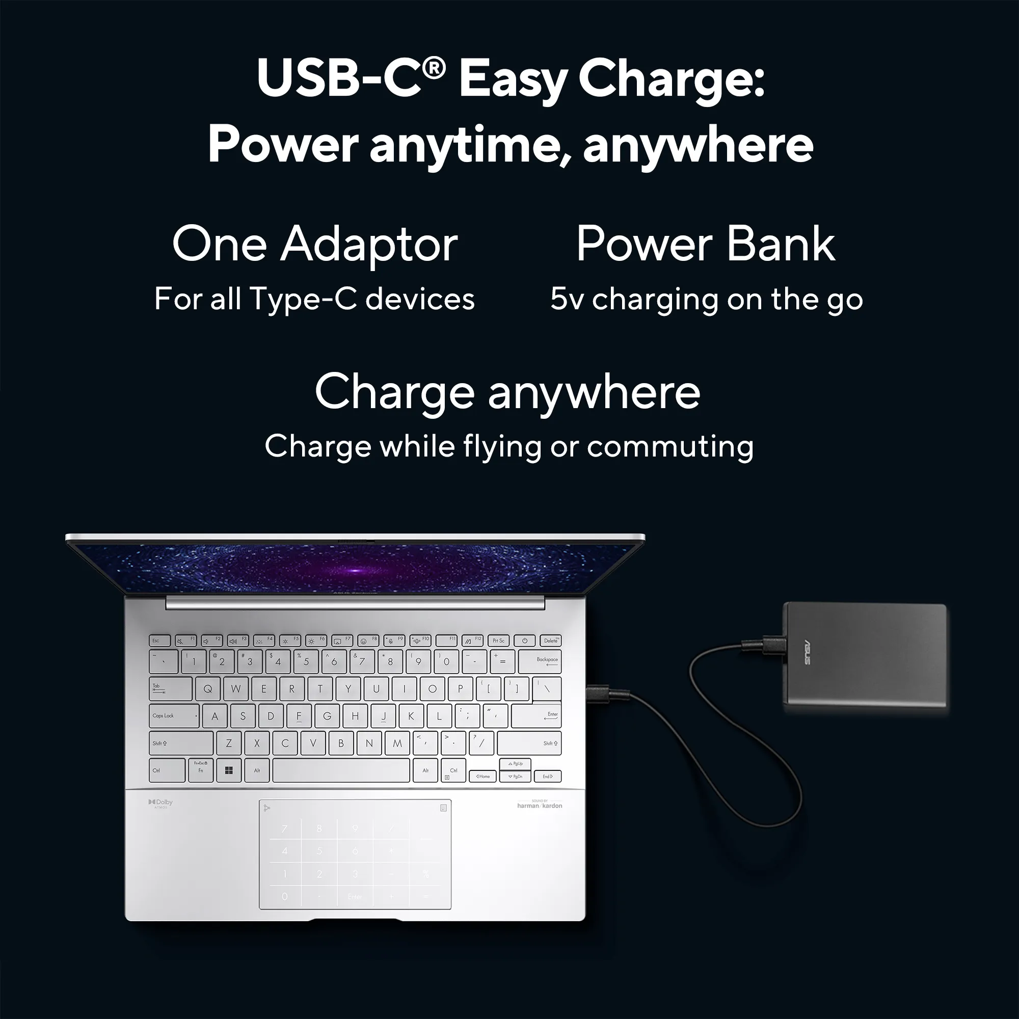 ASUS Zenbook 14 UX3405CA-QL1507WS Laptop, Intel Core Ultra 5 225H, 16GB LPDDR5 RAM, 512GB PCIe 4.0 SSD, 14-inch OLED Touchscreen, Windows 11 Home, Foggy Silver Laptop