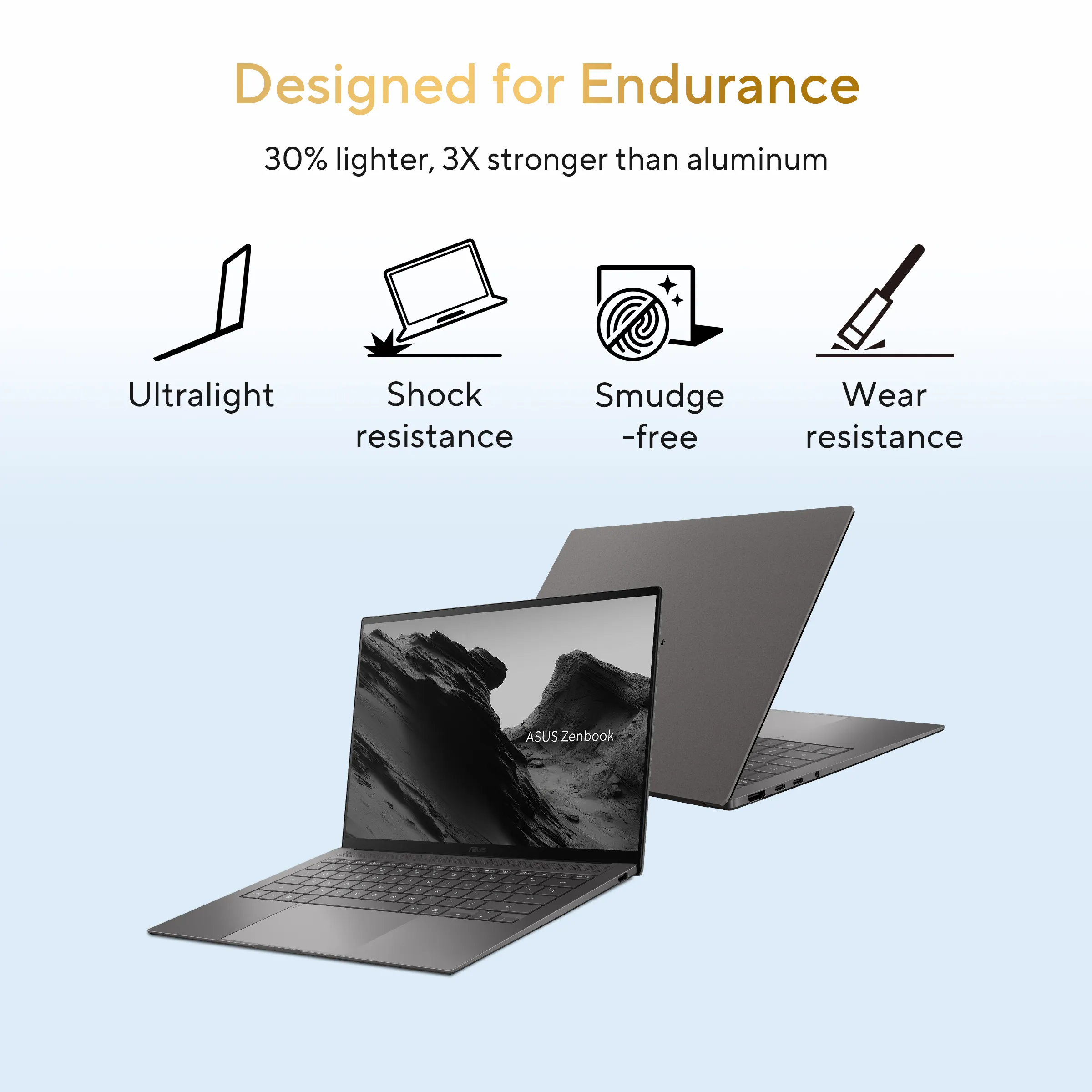 ASUS Zenbook UX5406AA-SU188WS Laptop, Intel Core Ultra 9 386H, 32GB LPDDR5X RAM, 1TB PCIe 4.0 SSD, 14-inch OLED Touchscreen, 120Hz Display, Windows 11 Home, Antrim Gray