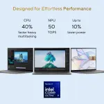 ASUS Zenbook UX5406AA-SU188WS Laptop, Intel Core Ultra 9 386H, 32GB LPDDR5X RAM, 1TB PCIe 4.0 SSD, 14-inch OLED Touchscreen, 120Hz Display, Windows 11 Home, Antrim Gray