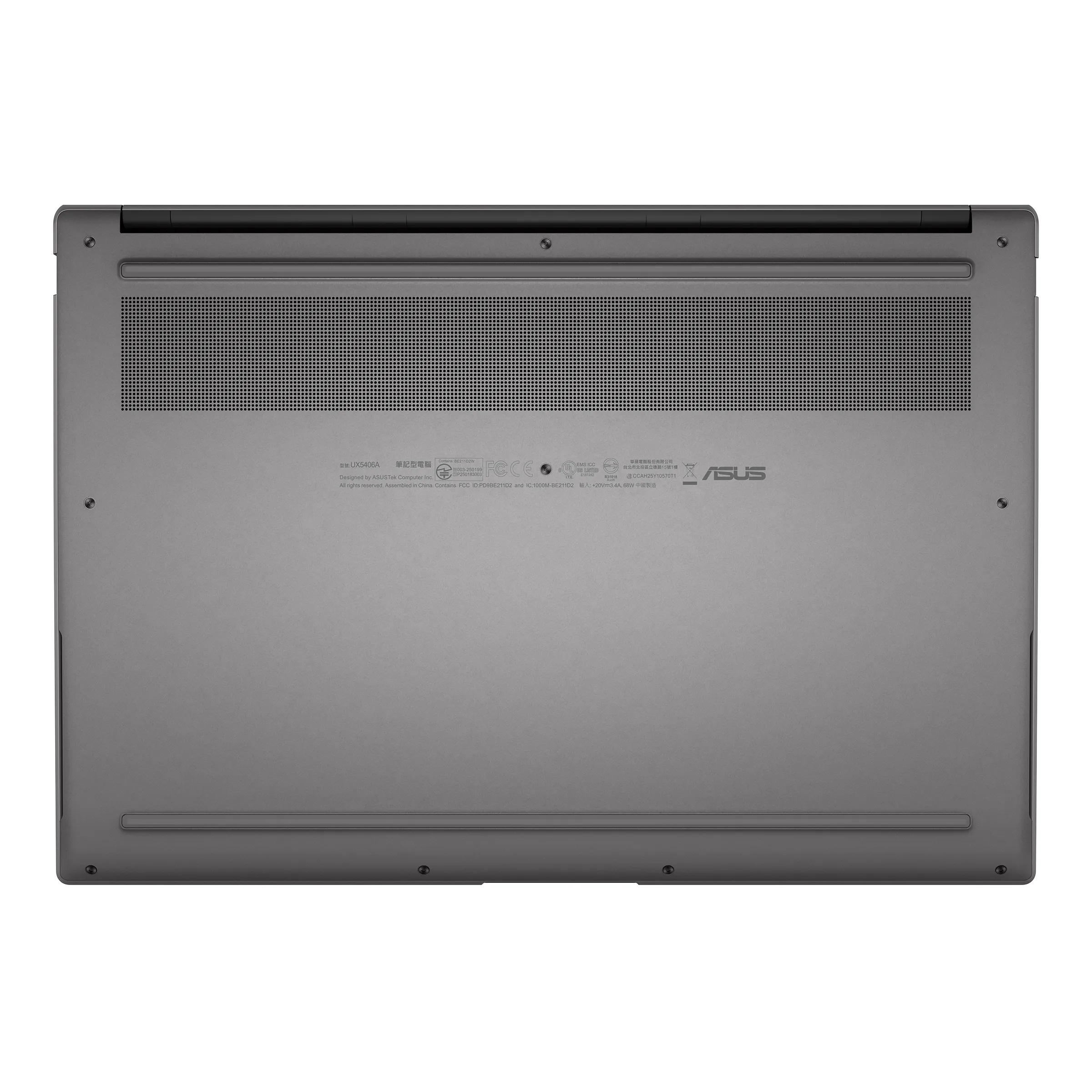 ASUS Zenbook UX5406AA-SU188WS Laptop, Intel Core Ultra 9 386H, 32GB LPDDR5X RAM, 1TB PCIe 4.0 SSD, 14-inch OLED Touchscreen, 120Hz Display, Windows 11 Home, Antrim Gray