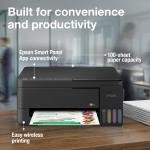 Epson EcoTank L3352 (New Launch) WiFi All-in-One InkTank A4 Colour Printer, Scanner, Copier for Home & Office, 5760x1440dpi Resolution, with Wireless and Mobile Printing Feature
