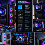 QC Mart Gaming CPU – Intel Core i5-14400F + ASUS RTX 3050 6GB 1. Premium Images