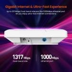Tenda I24 Wi-Fi 6 AX3000 Ceiling Access Point