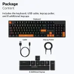 Zebronics ZEB-Max Ninja 104W Wireless Mechanical Gaming Keyboard